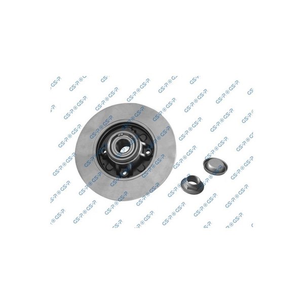 Bromsskiva Solid, Bakaxel höger, Bakaxel vänster Gsp 9230146K GSP