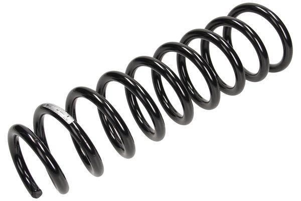 Spiralfjäder, Bakaxel