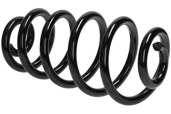 Spiralfjäder, Bakaxel