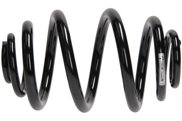 Spiralfjäder, Bakaxel