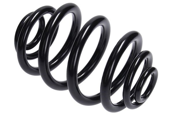 Spiralfjäder, Bakaxel