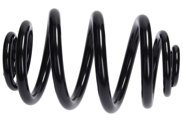 Spiralfjäder, Bakaxel