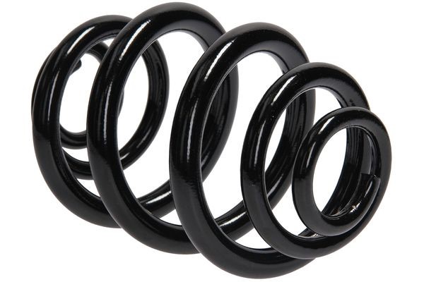 Spiralfjäder, Bakaxel
