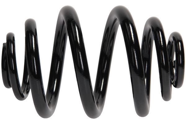 Spiralfjäder, Bakaxel