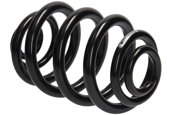 Spiralfjäder, Bakaxel