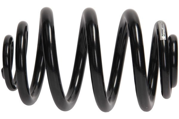 Spiralfjäder, Bakaxel