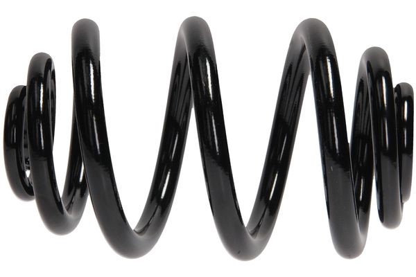Spiralfjäder, Bakaxel