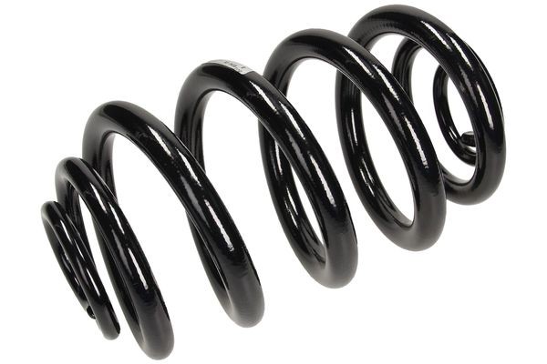 Spiralfjäder, Bakaxel