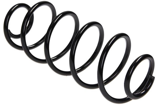 Spiralfjäder, Bakaxel