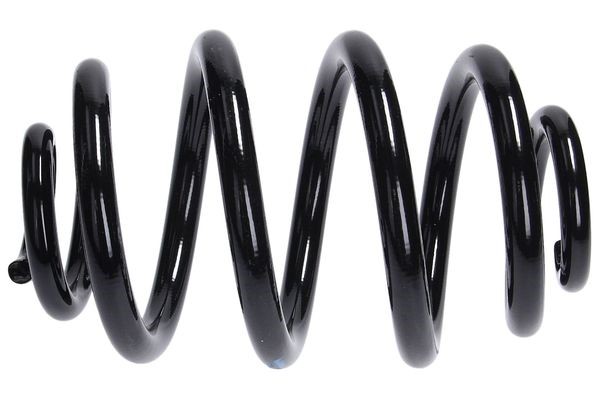 Spiralfjäder, Bakaxel