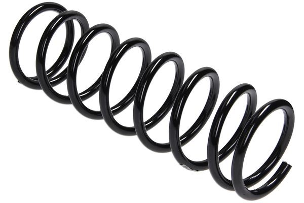 Spiralfjäder, Bakaxel