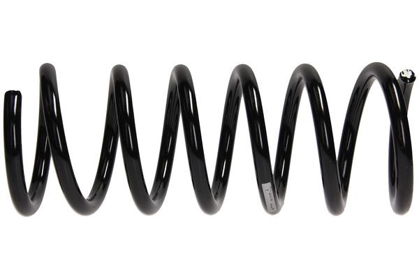 Spiralfjäder, Bakaxel