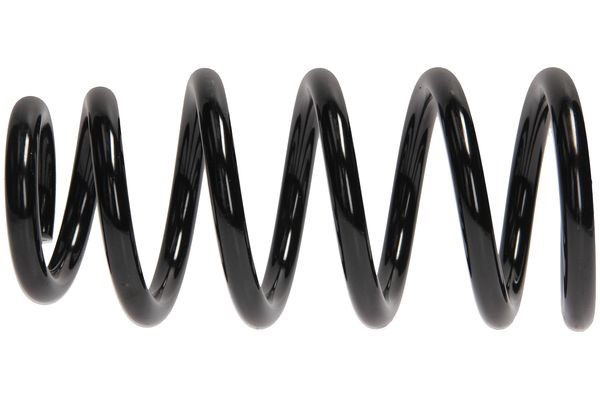 Spiralfjäder, Bakaxel