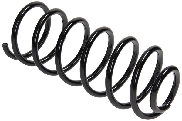 Spiralfjäder, Bakaxel