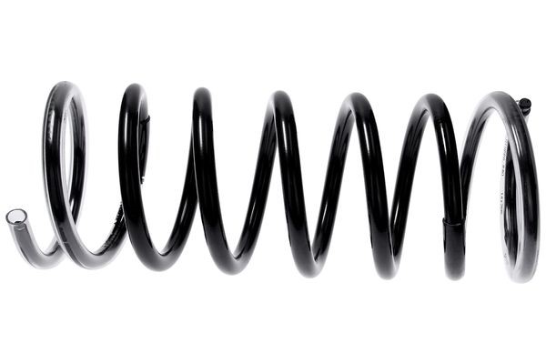 Spiralfjäder, Bakaxel