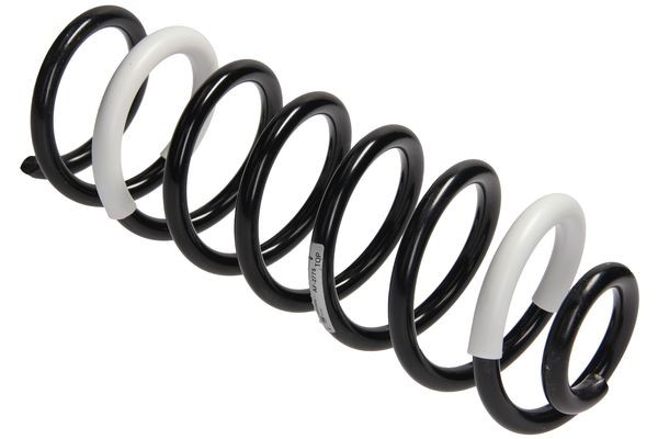 Spiralfjäder, Bakaxel
