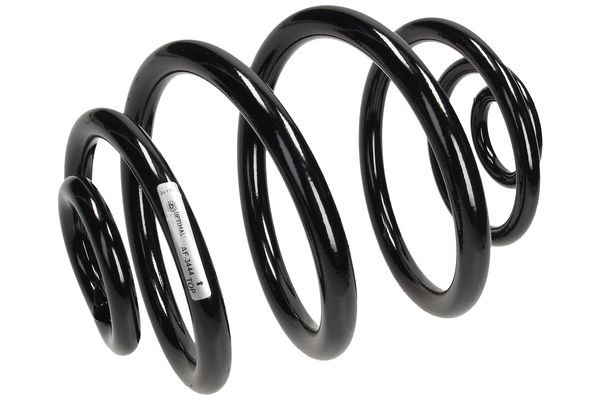 Spiralfjäder, Bakaxel
