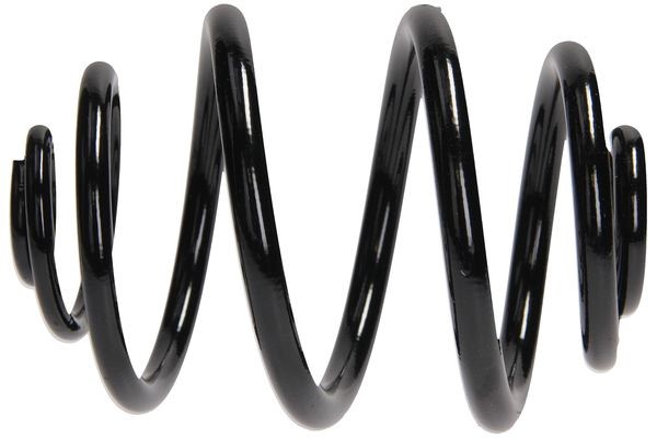Spiralfjäder, Bakaxel