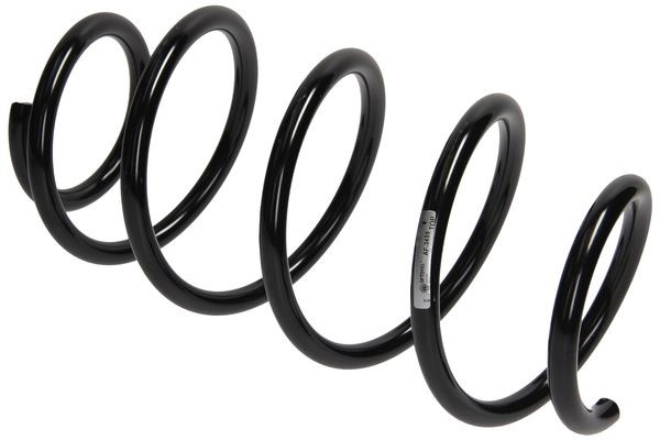 Spiralfjäder, Framaxel