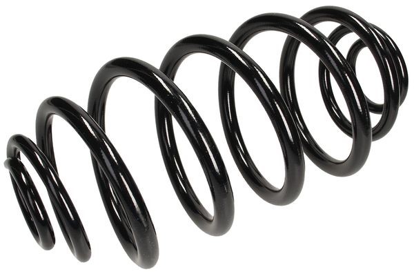 Spiralfjäder, Bakaxel