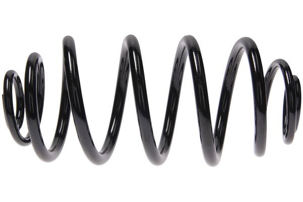 Spiralfjäder, Bakaxel