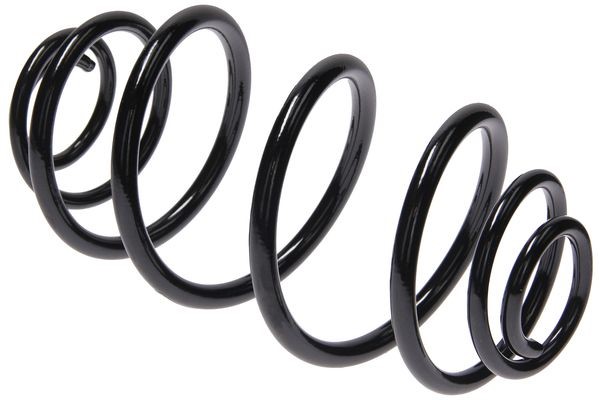Spiralfjäder, Bakaxel