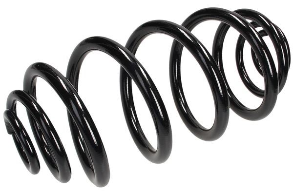 Spiralfjäder, Bakaxel
