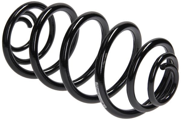 Spiralfjäder, Bakaxel