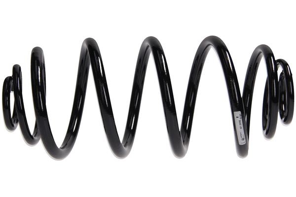 Spiralfjäder, Bakaxel