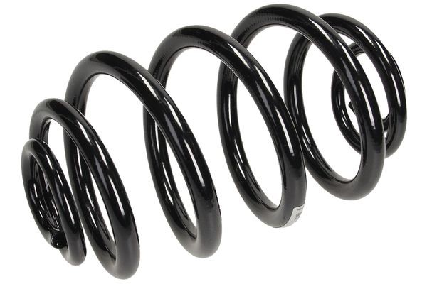 Spiralfjäder, Bakaxel