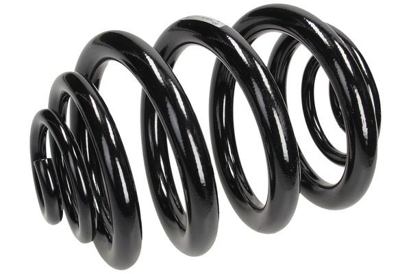 Spiralfjäder, Bakaxel