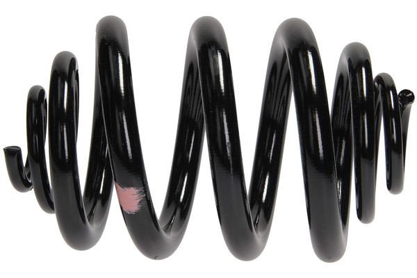 Spiralfjäder, Bakaxel
