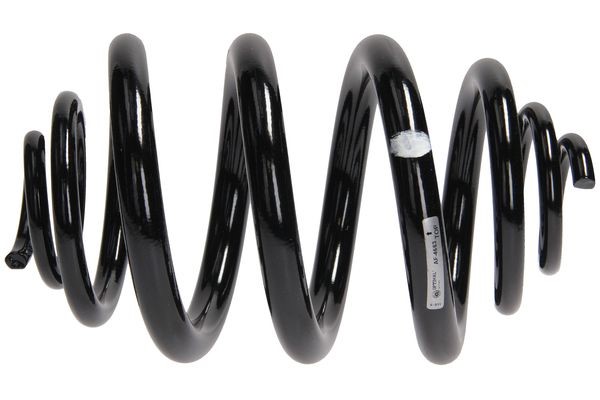 Spiralfjäder, Bakaxel