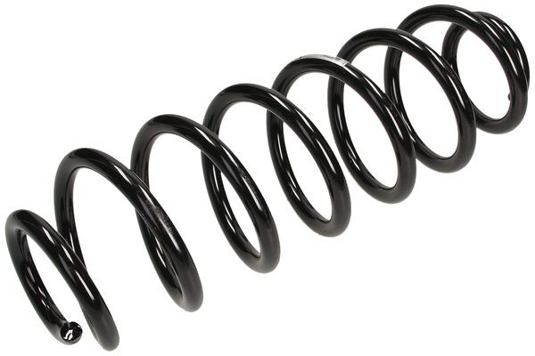 Spiralfjäder, Bakaxel