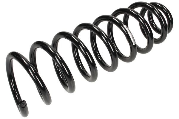 Spiralfjäder, Bakaxel