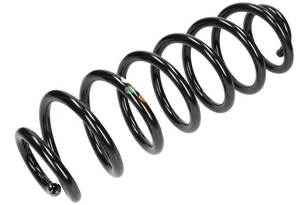 Spiralfjäder, Bakaxel