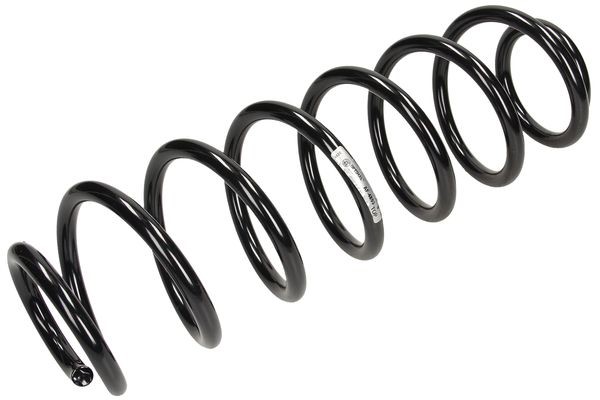 Spiralfjäder, Bakaxel