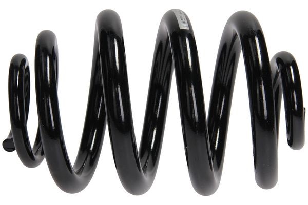 Spiralfjäder, Bakaxel