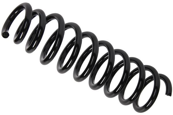 Spiralfjäder, Framaxel