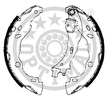 Bromsbackar, sats, Bakaxel Bromsbackar, sats, Bakaxel