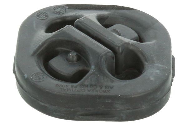 Gummiupphängning, ljuddämpare