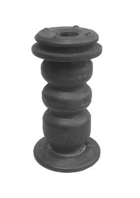 Genomslagsgummi, stötdämpare, Bakaxel