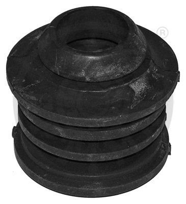 Genomslagsgummi, stötdämpare, Framaxel, Tvåsidig