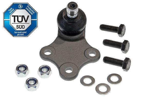 Kulled / Spindelled, Framaxel, Tvåsidig, Nedre Kulled / Spindelled, Framaxel, Tvåsidig, Nedre