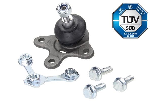 Kulled / Spindelled, Framaxel, Nedre, Vänster, Höger