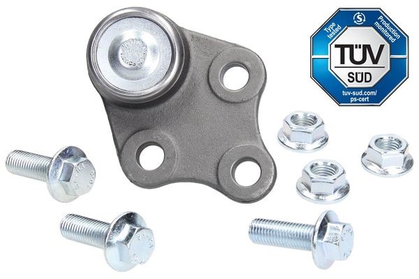 Kulled / Spindelled, Framaxel, Tvåsidig, Nedre
