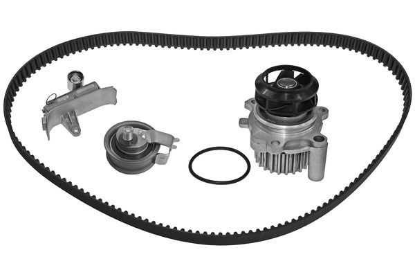 Kamremskit med vattenpump