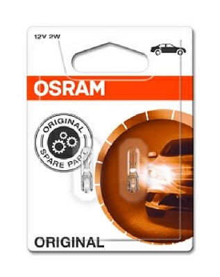 Glödlampa OSRAM ORIGINAL W2w W2x4,6d 12V Osram 2722-02B OSRAM