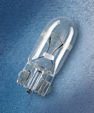 Glödlampa OSRAM ORIGINAL W5W W2,1x9,5d, Sidoinstallation, Upptill OSRAM