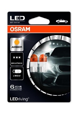 Glödlampa OSRAM LEDriving PREMIUM Retrofit LED W2,1x9,5d, Bak, Fr OSRAM